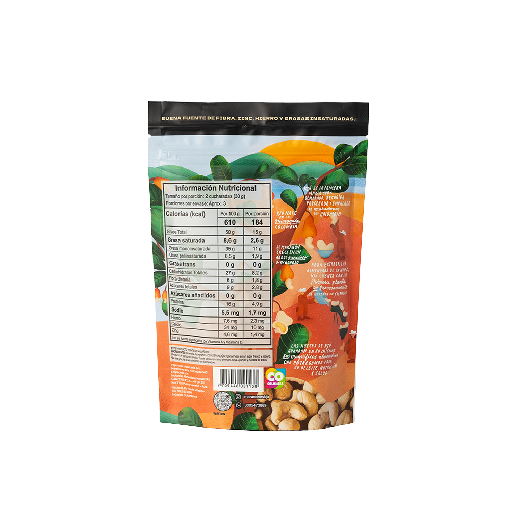 MARAÑÓN NATURAL DOYPACK 100gr
