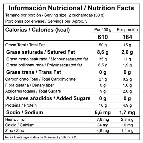 MARAÑÓN NATURAL DISPLAY SNACK 30gr x 16 und